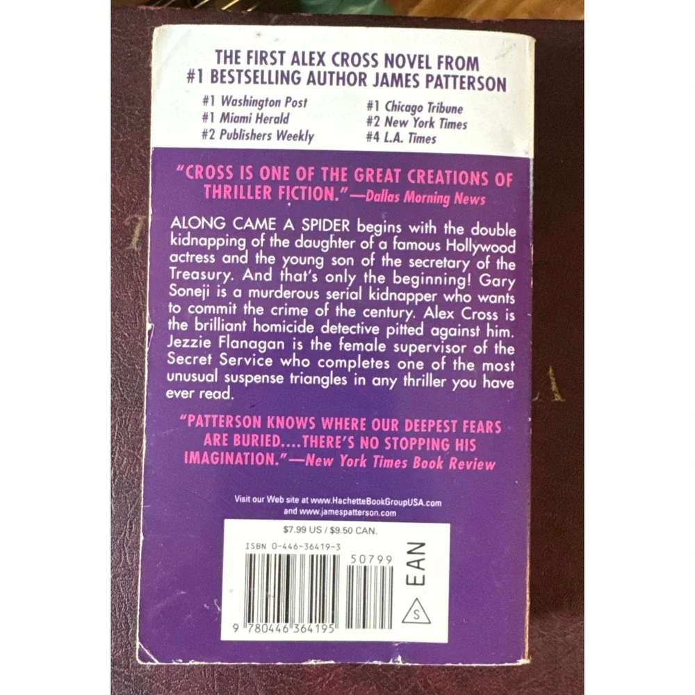 Along Came A Spider by James Patterson